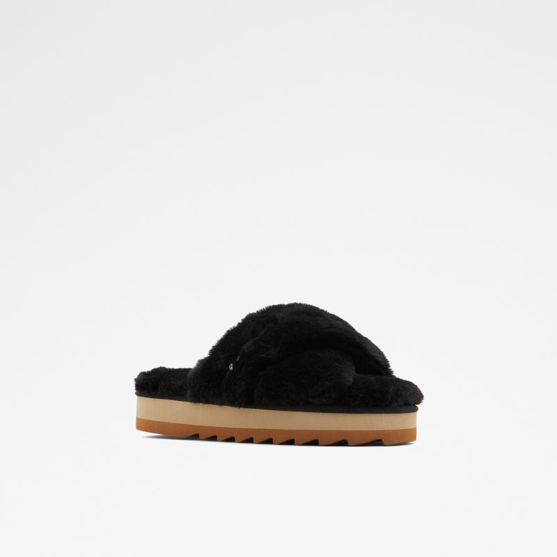 Women's Aldo Onaretlan Slippers Black | 1937-LGEVX