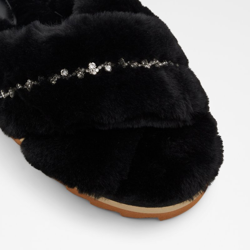 Women's Aldo Onaretlan Slippers Black | 1937-LGEVX