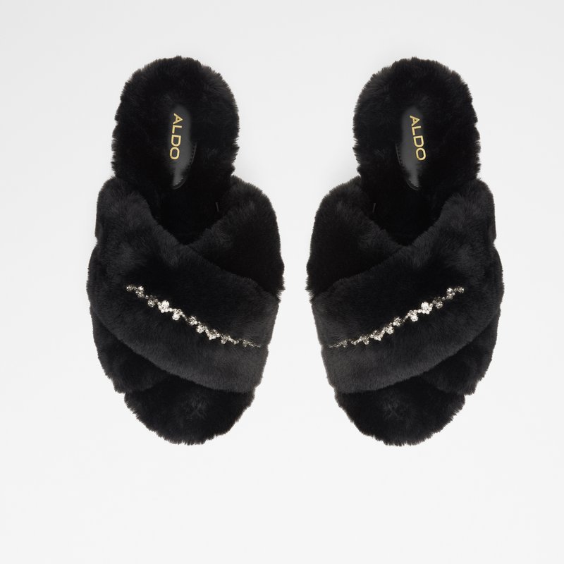 Women's Aldo Onaretlan Slippers Black | 1937-LGEVX