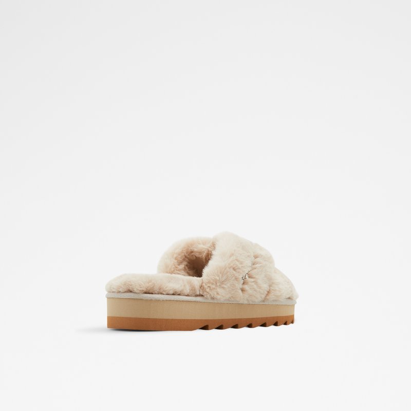 Women's Aldo Onaretlan Slippers Brown | 1593-QGAEJ