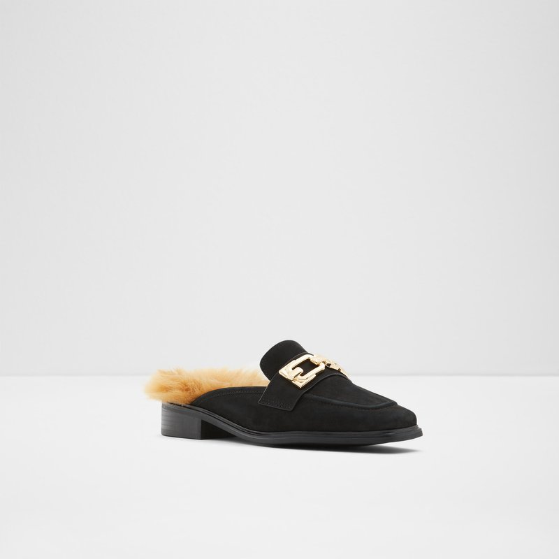 Women's Aldo Pageturner Loafers Black | 5734-ISAOE