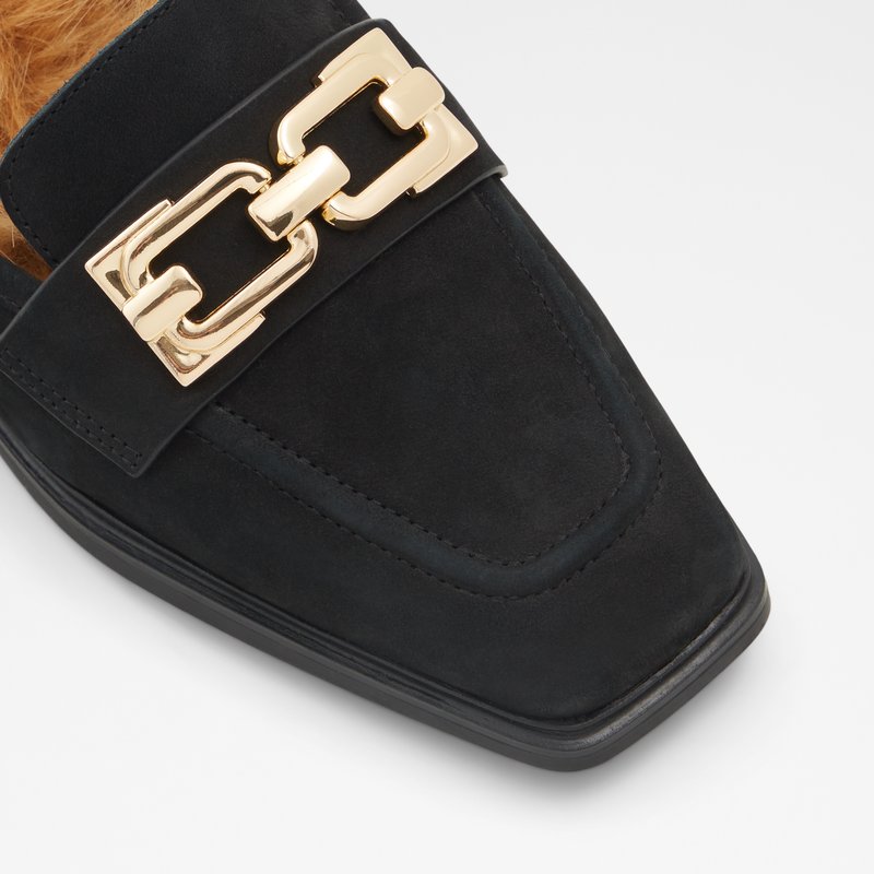 Women's Aldo Pageturner Loafers Black | 5734-ISAOE