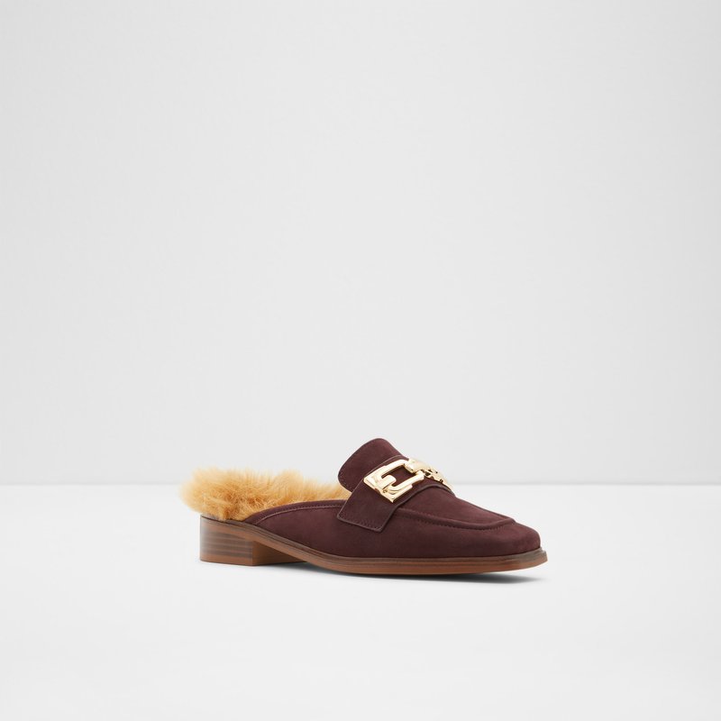 Women's Aldo Pageturner Loafers Brown | 1078-NCJQH