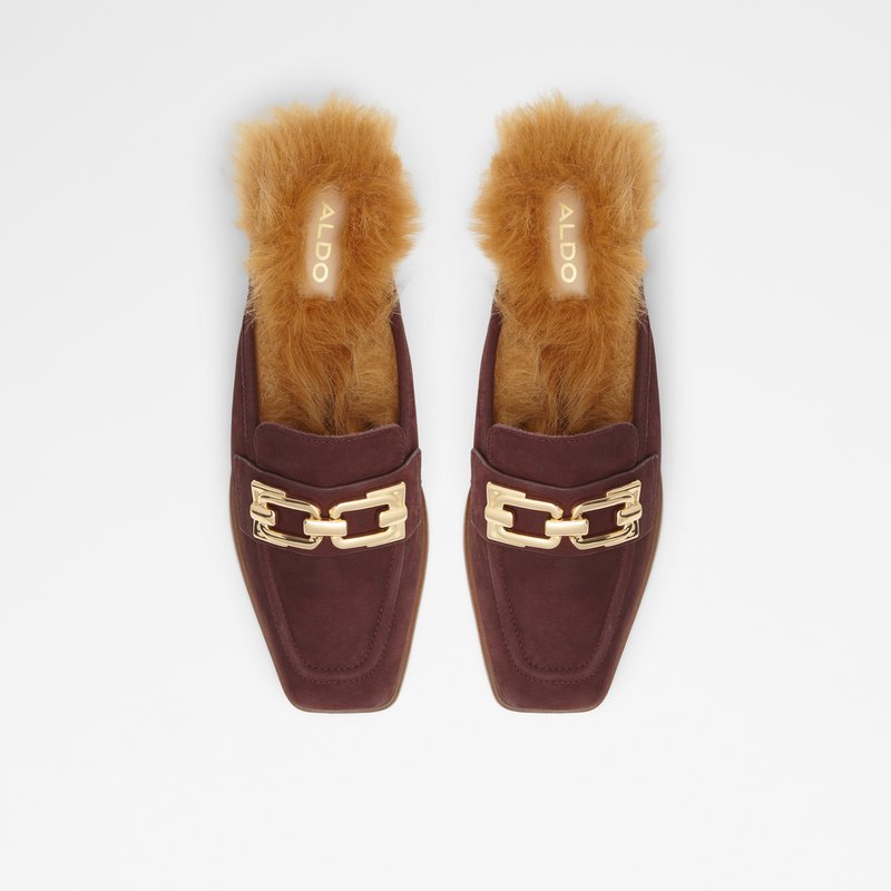 Women's Aldo Pageturner Loafers Brown | 1078-NCJQH