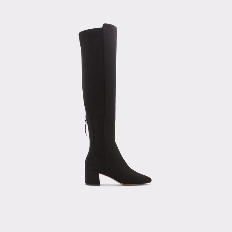 Women\'s Aldo Pellagia Over The Knee-Boots Black | 6497-KYWCX