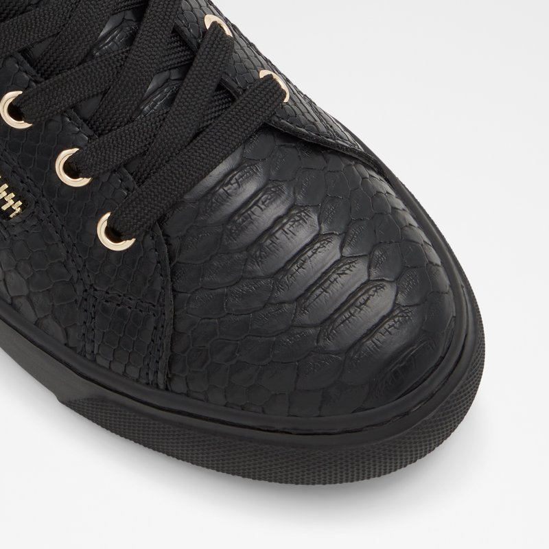 Women's Aldo Perola Lace Up Sneakers Black | 7213-UBYWQ