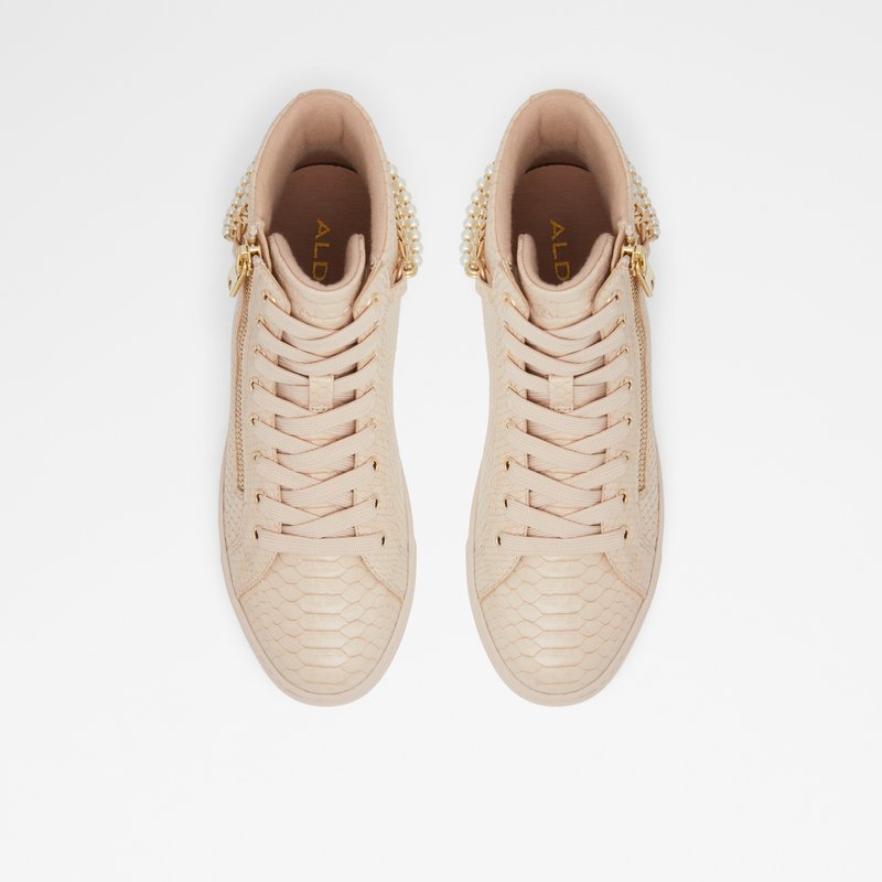 Women's Aldo Perola Lace Up Sneakers Light Pink | 4915-TYHWS