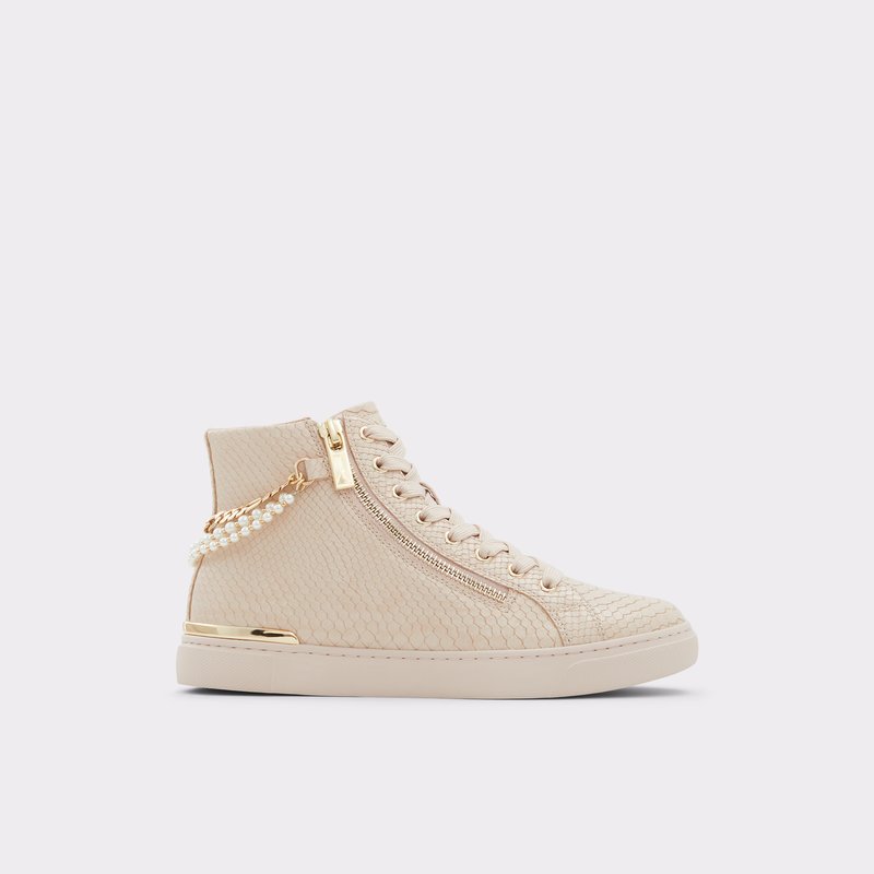 Women\'s Aldo Perola Lace Up Sneakers Light Pink | 4915-TYHWS