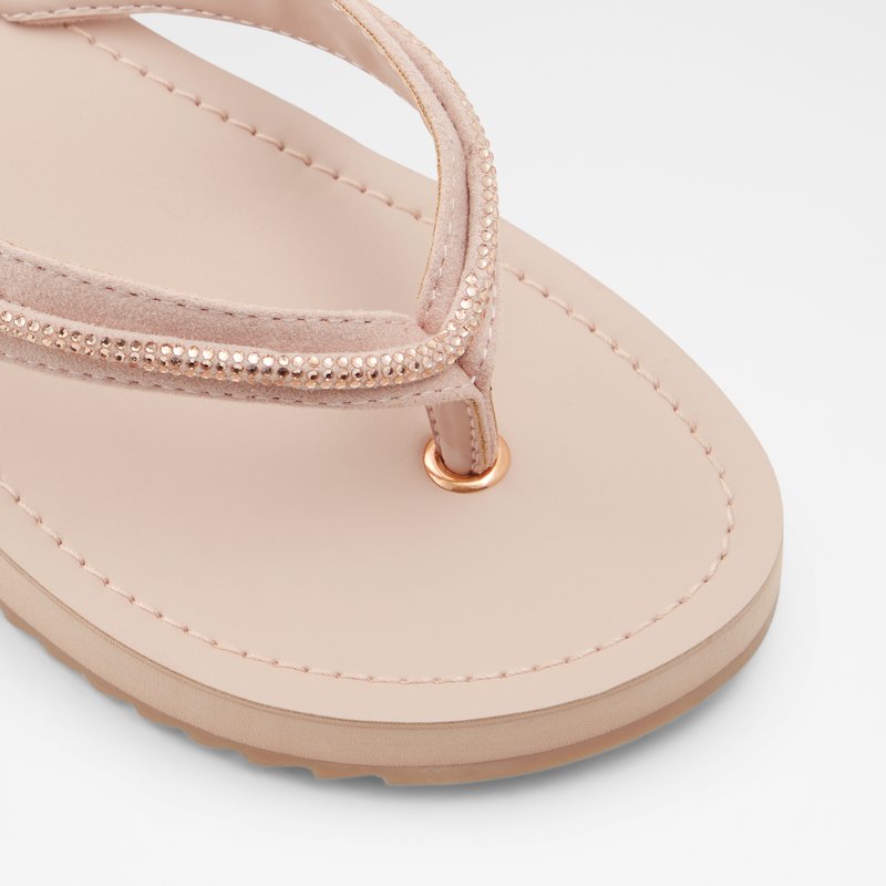Women's Aldo Polo Casual Sandals Rose Gold | 1065-VZUTP