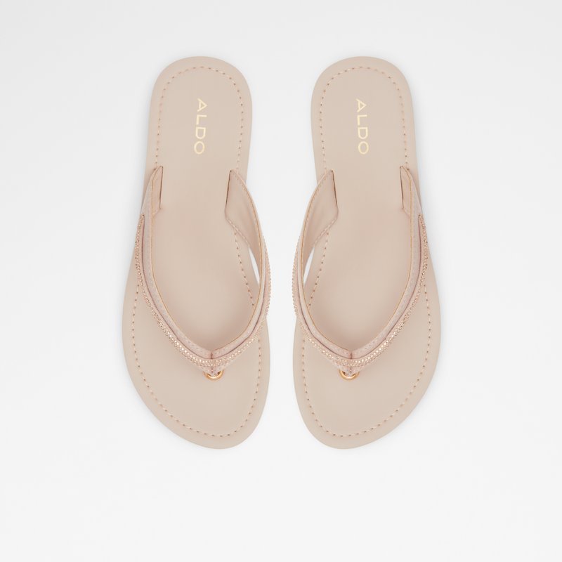 Women's Aldo Polo Casual Sandals Rose Gold | 1065-VZUTP