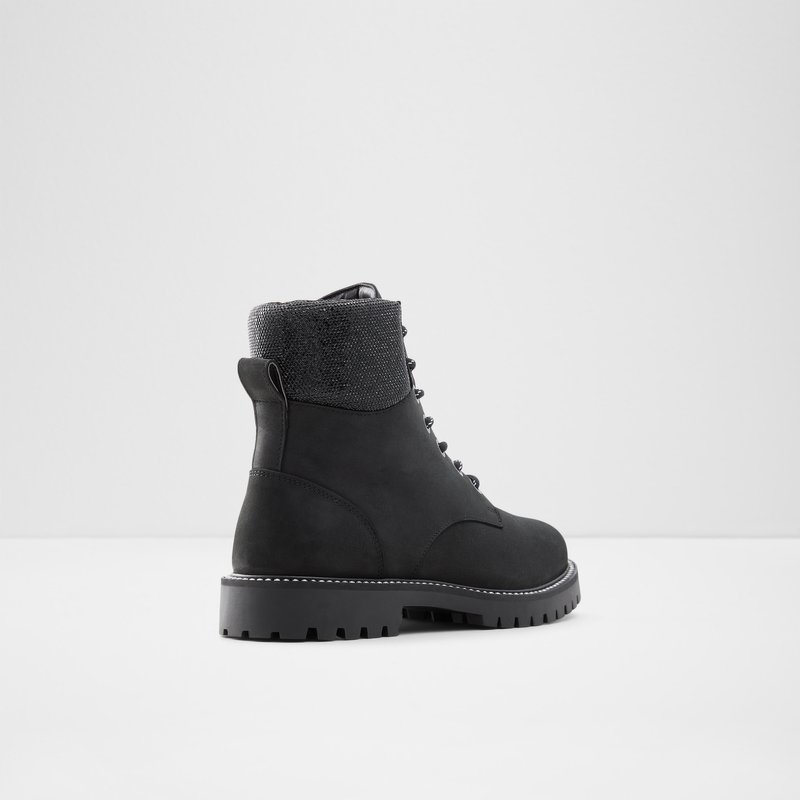 Women's Aldo Prae Combat Boots Black | 1436-SWBDV