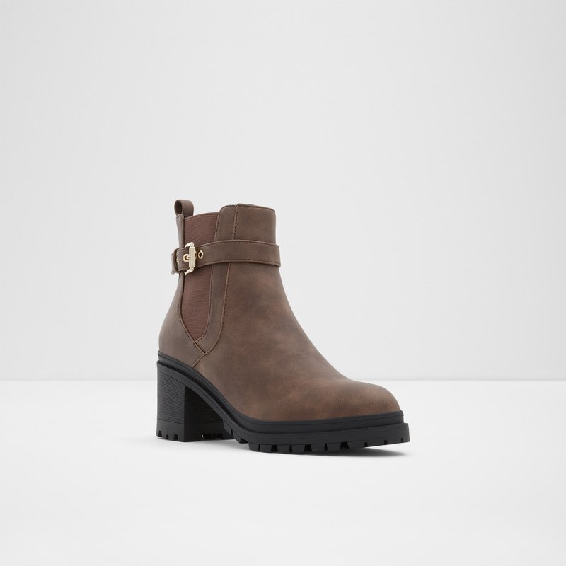 Women's Aldo Qimas Chelsea Boots Brown | 4689-MXOYW