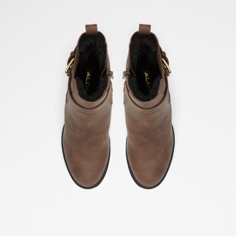 Women's Aldo Qimas Chelsea Boots Brown | 4689-MXOYW