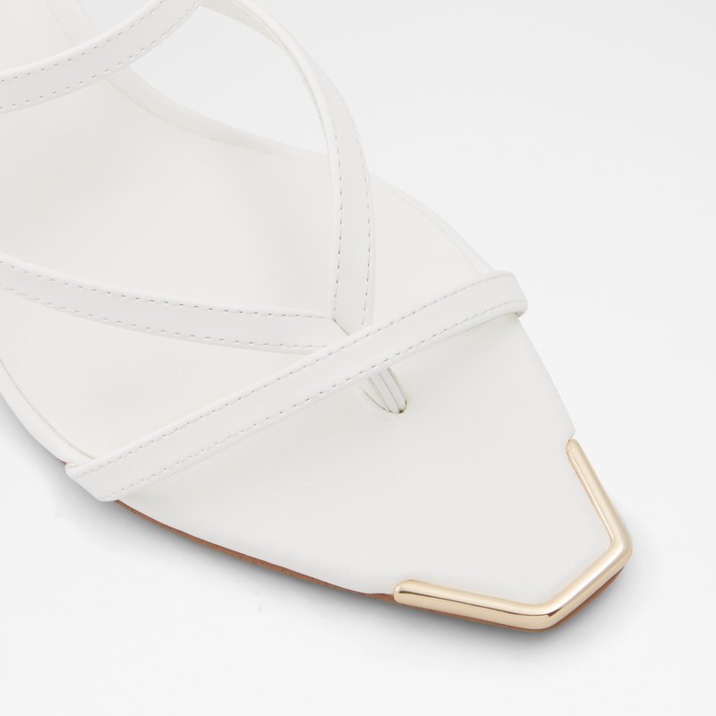 Women's Aldo Radwell Kitten Heels White | 4206-USQCX