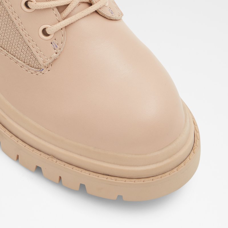 Women's Aldo Reflow Combat Boots Bone | 7806-PTKNH
