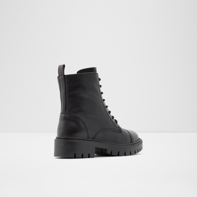 Women's Aldo Reilly Combat Boots Black | 3708-XCUST
