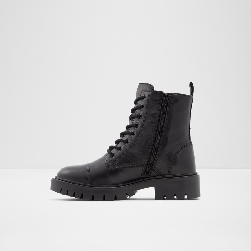 Women's Aldo Reilly Combat Boots Black | 3708-XCUST