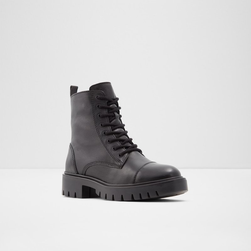 Women's Aldo Reilly Combat Boots Black | 3708-XCUST