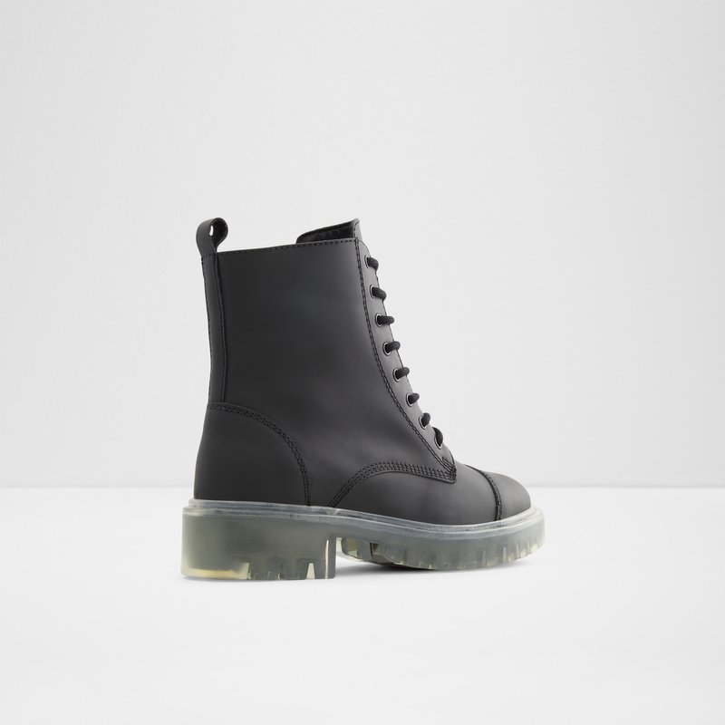 Women's Aldo Reilly Combat Boots Black | 8309-WADXZ