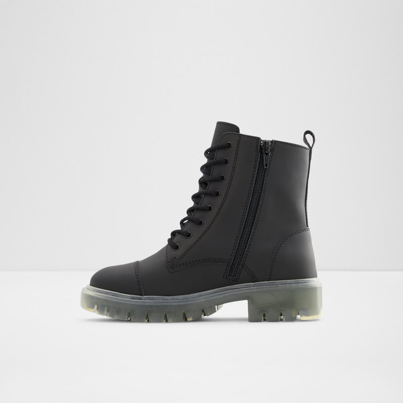 Women's Aldo Reilly Combat Boots Black | 8309-WADXZ