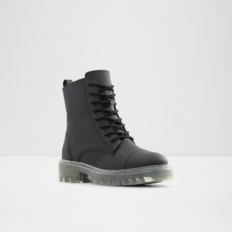 Women's Aldo Reilly Combat Boots Black | 8309-WADXZ