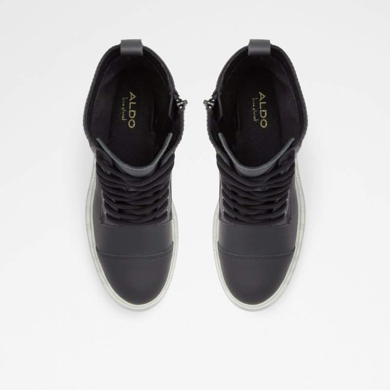 Women's Aldo Reilly Combat Boots Black | 8309-WADXZ