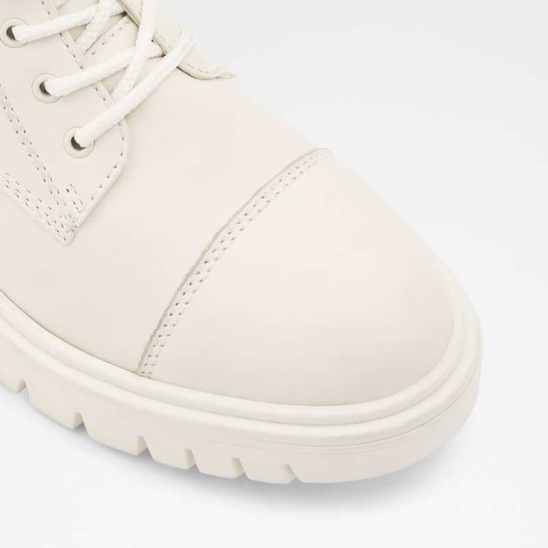 Women's Aldo Reilly Combat Boots White | 8415-RUJOS