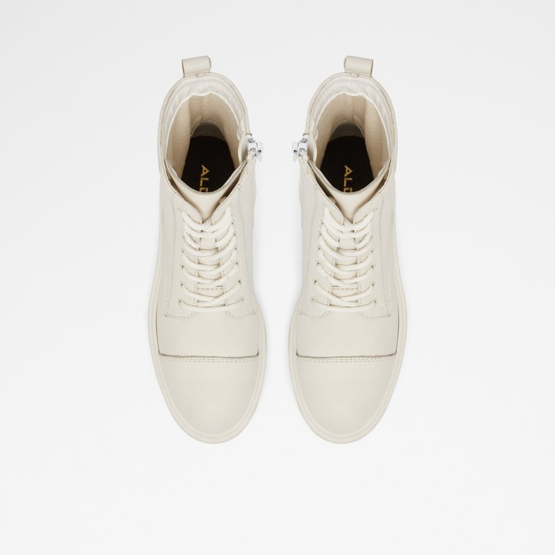 Women's Aldo Reilly Combat Boots White | 8415-RUJOS