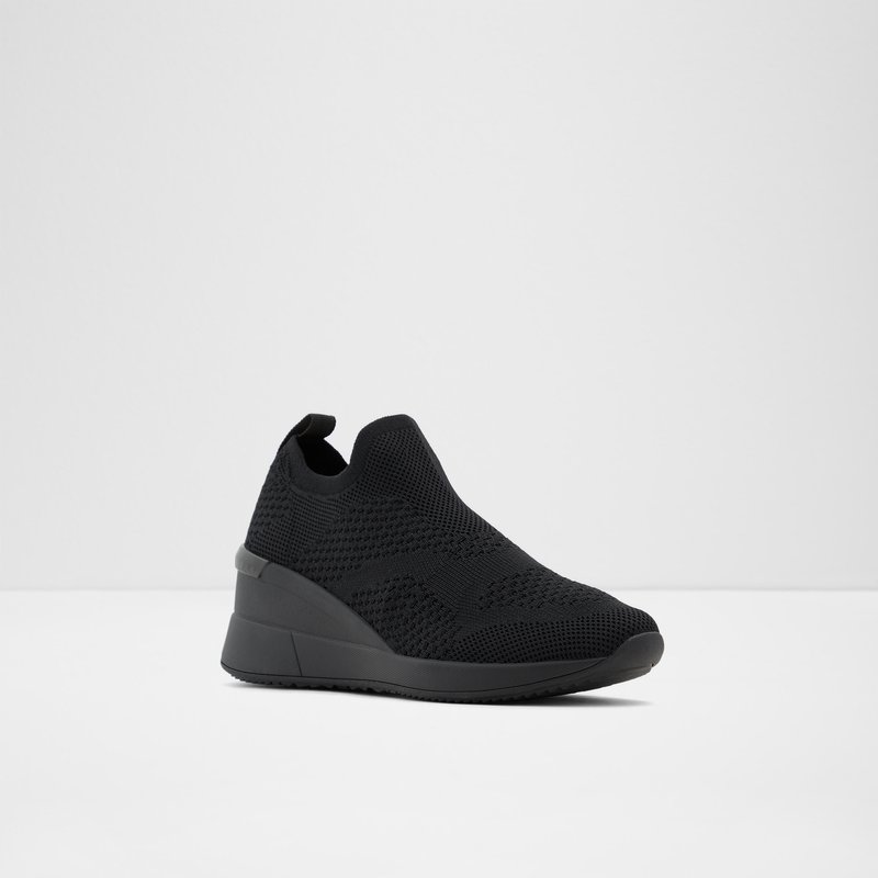 Women's Aldo Revicta Slip On Sneakers Black | 3028-JCIOQ