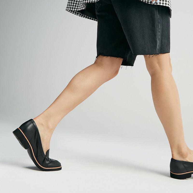 Women's Aldo Rheildanflex Loafers Black | 9382-RGEMW