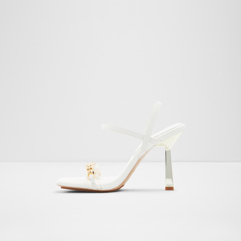 Women's Aldo Riccheza High Heels White | 1654-TUEDZ
