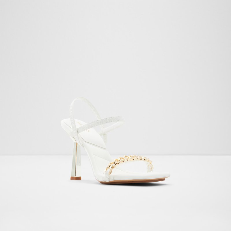Women's Aldo Riccheza High Heels White | 1654-TUEDZ