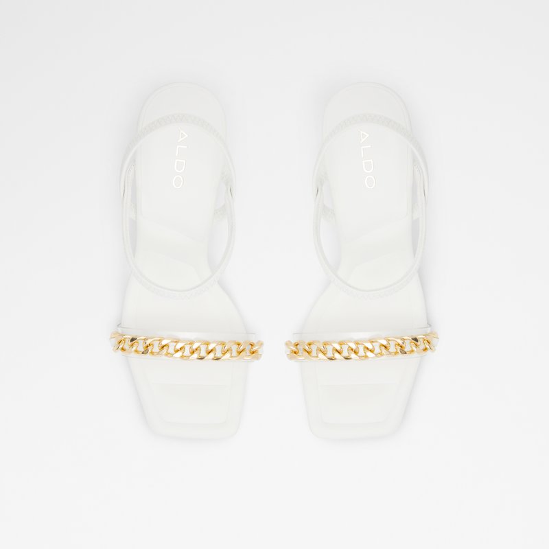 Women's Aldo Riccheza High Heels White | 1654-TUEDZ