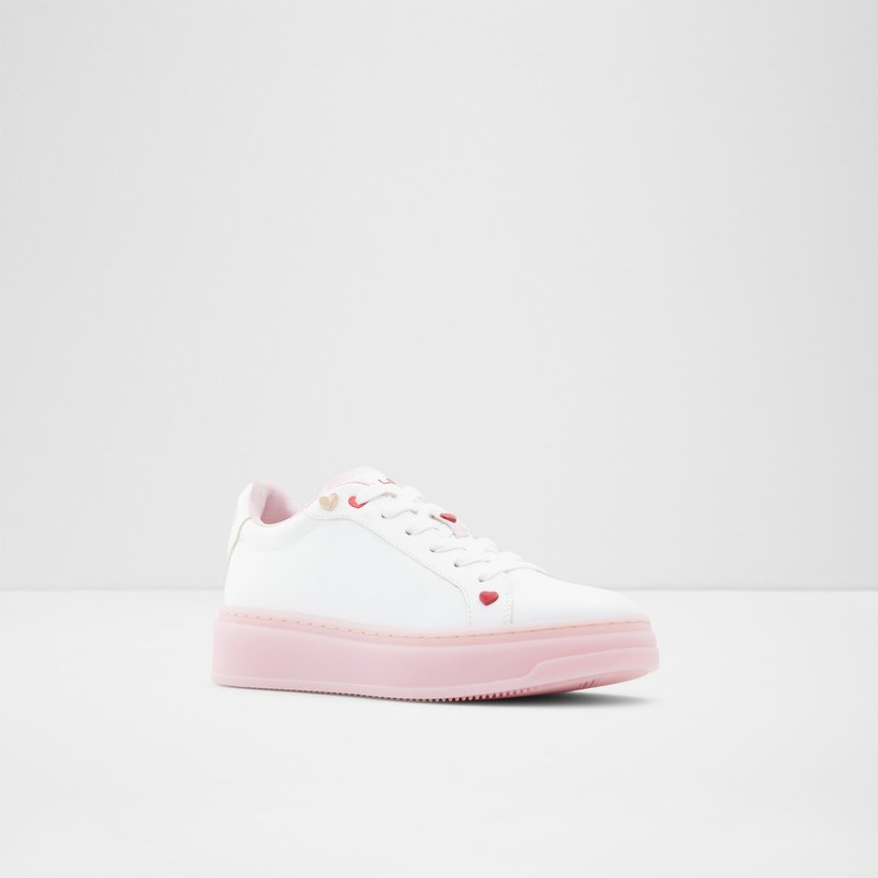 Women's Aldo Rosecloud Lace Up Sneakers White | 0964-KZFWS