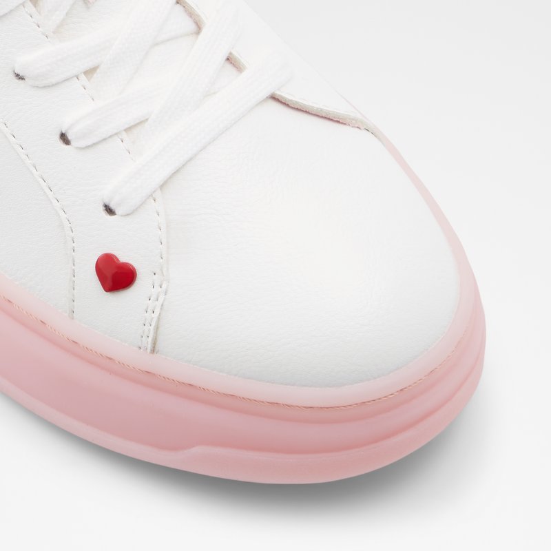 Women's Aldo Rosecloud Lace Up Sneakers White | 0964-KZFWS