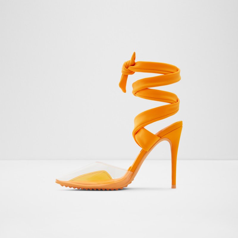Women's Aldo Salerno High Heels Orange | 9256-ECUPJ