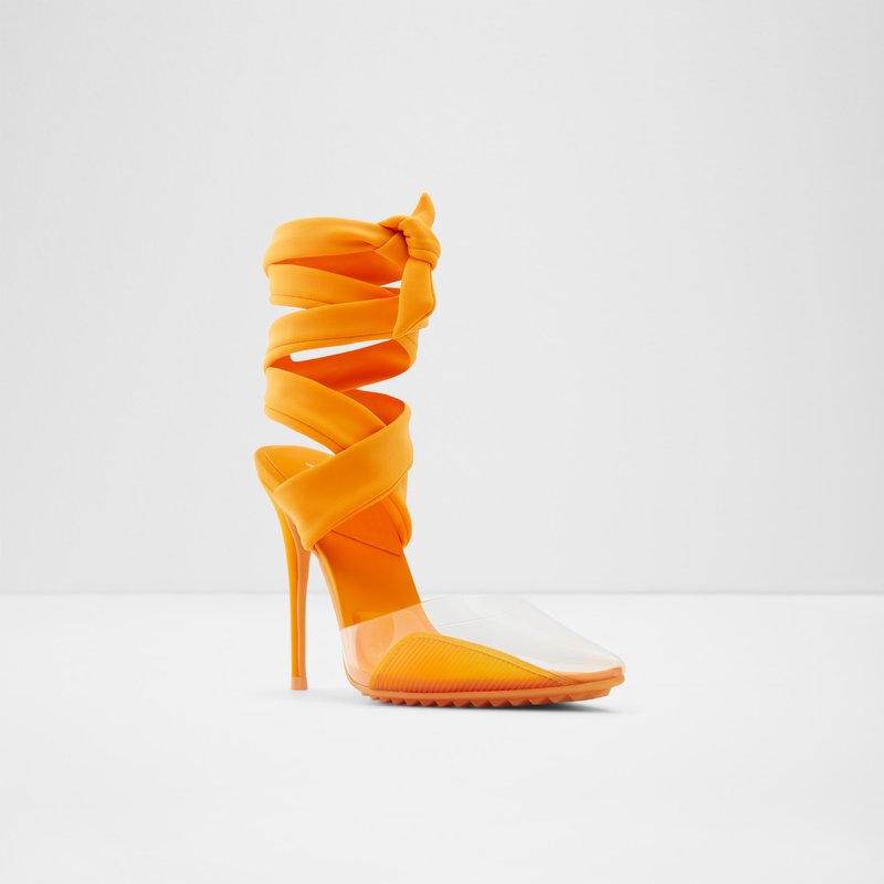 Women's Aldo Salerno High Heels Orange | 9256-ECUPJ