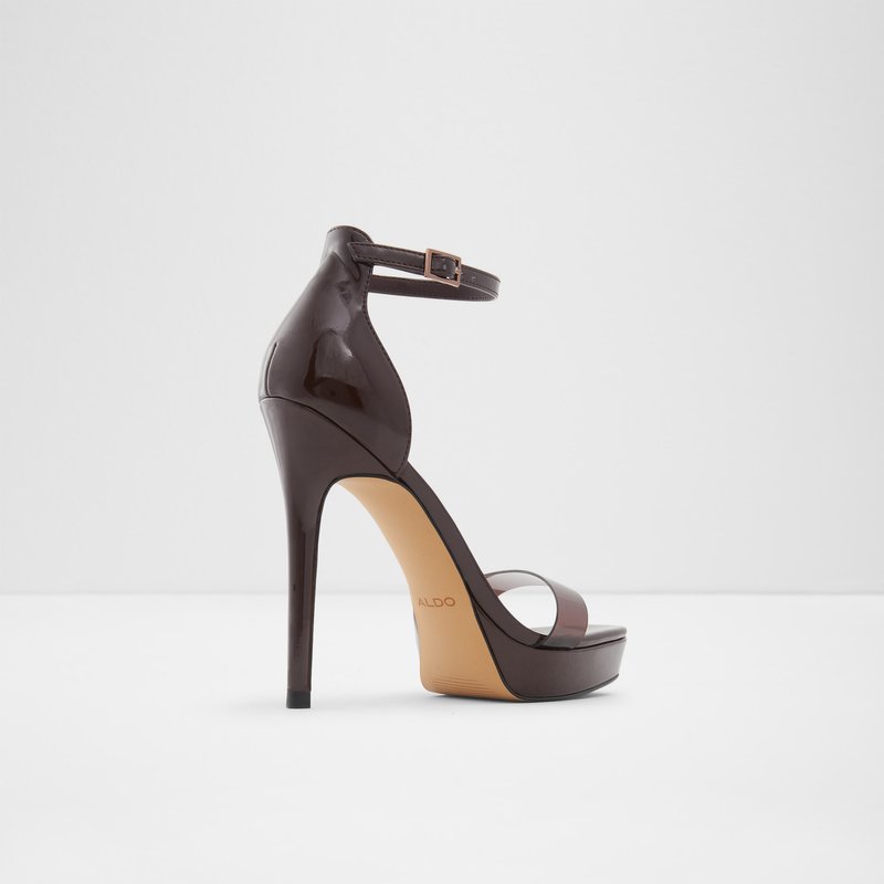 Women's Aldo Scarlett High Heels Brown | 0457-UTRWF