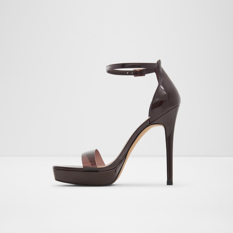 Women's Aldo Scarlett High Heels Brown | 0457-UTRWF