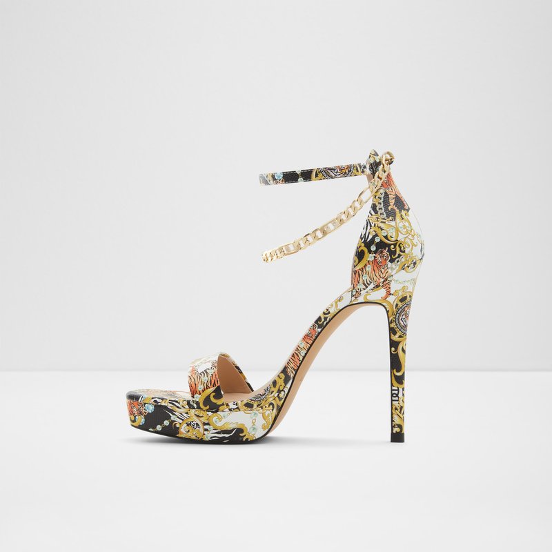 Women's Aldo Scarlettchain High Heels Multicolor | 5214-JTXLD