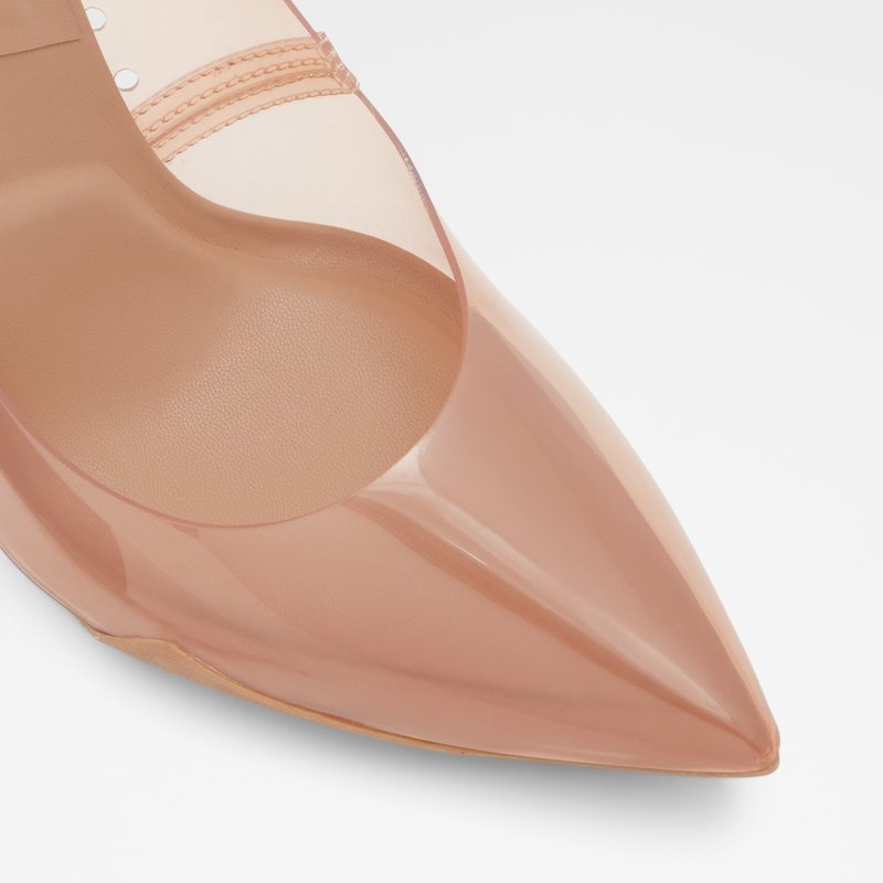 Women's Aldo Sculptclear Pumps Bone | 7620-IXAFZ