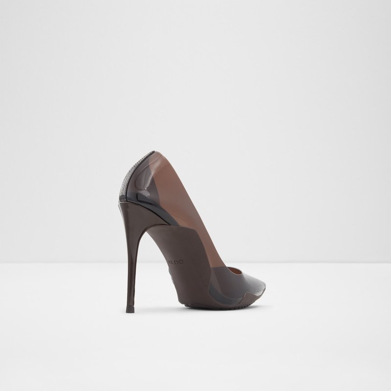 Women's Aldo Sculptclear Pumps Brown | 6804-FWEBK