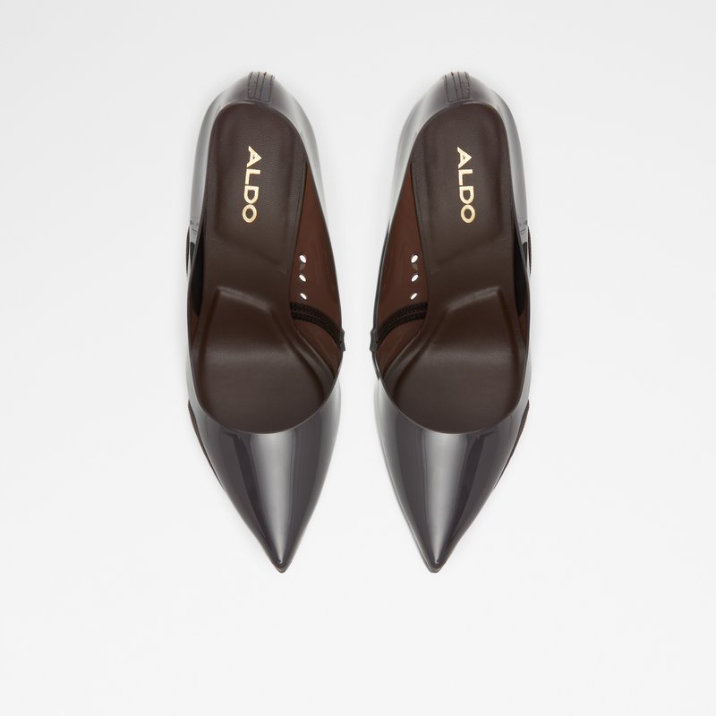 Women's Aldo Sculptclear Pumps Brown | 6804-FWEBK