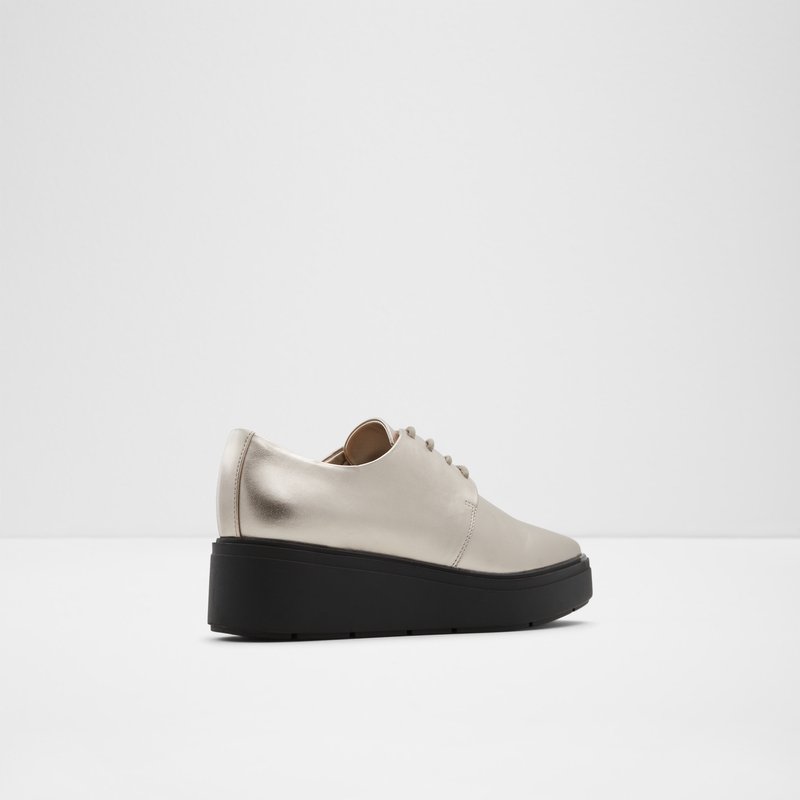 Women's Aldo Severradia Oxfords Silver | 4287-BQCVM