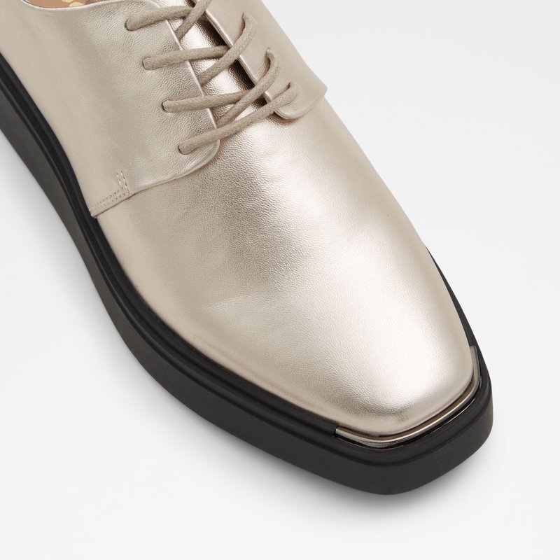 Women's Aldo Severradia Oxfords Silver | 4287-BQCVM