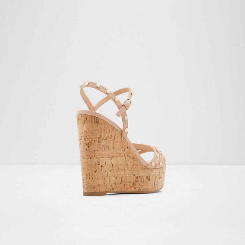Women's Aldo Shayna Casual Sandals Bone | 0921-FKHJM