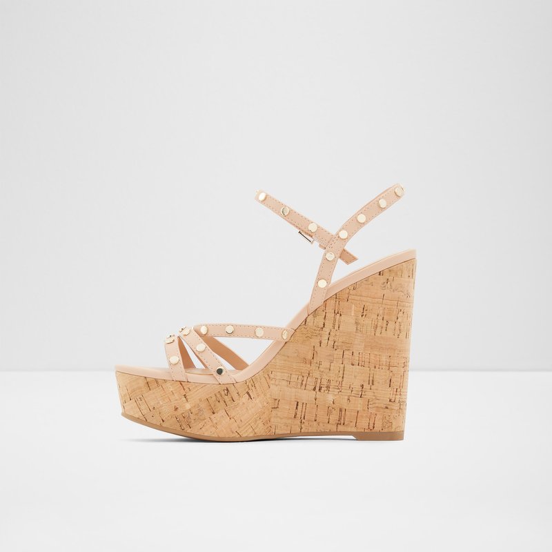 Women's Aldo Shayna Casual Sandals Bone | 0921-FKHJM