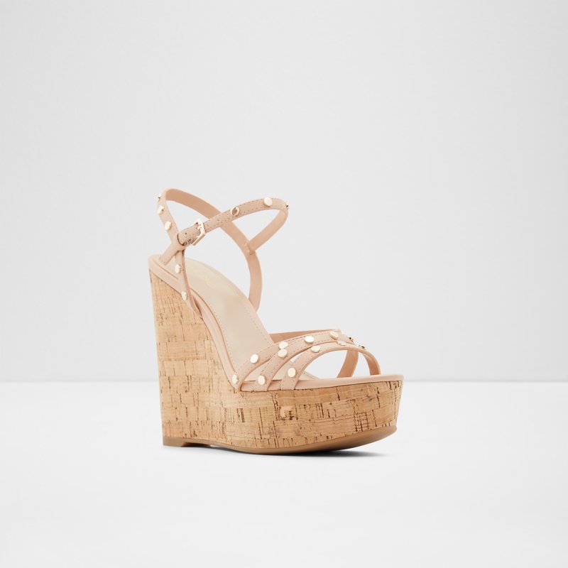 Women's Aldo Shayna Casual Sandals Bone | 0921-FKHJM