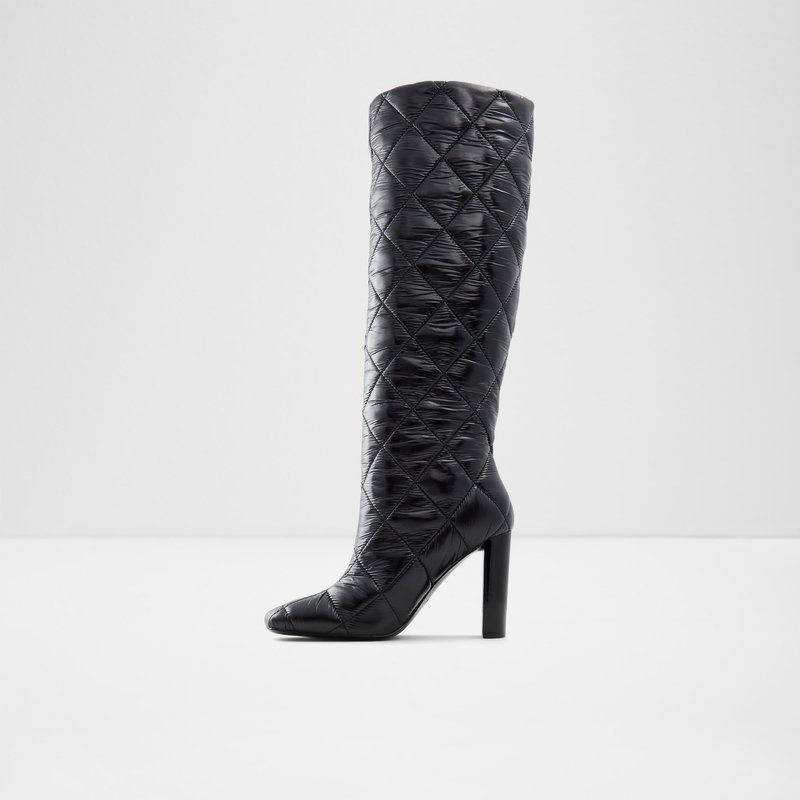 Women's Aldo Snowpuff Knee High Boots Black | 0945-VHTKF