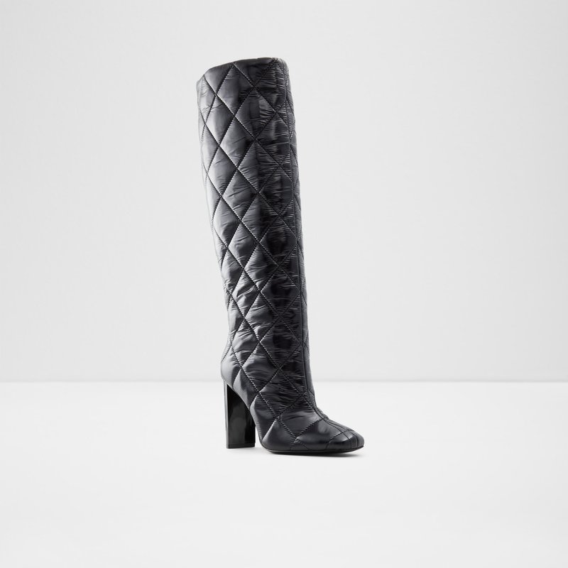 Women's Aldo Snowpuff Knee High Boots Black | 0945-VHTKF